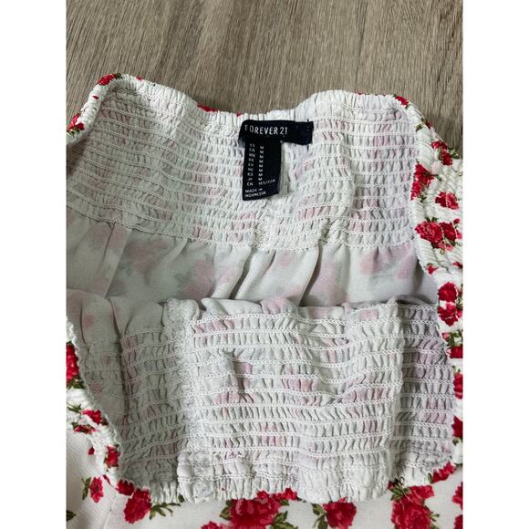 Forever 21 Women's Floral High Waist Shorts Multicolor Size S & M Casual‎ - Picture 9 of 10